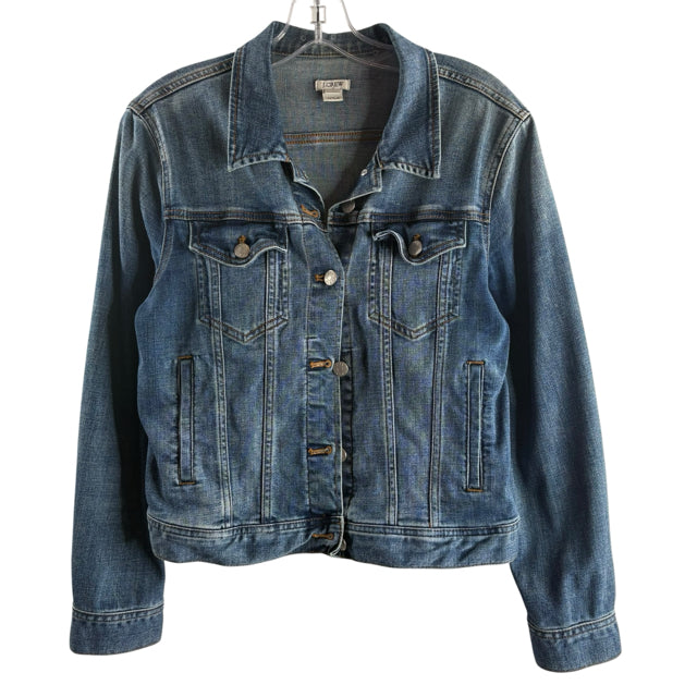 J CREW Size MEDIUM Blue Denim JACKET