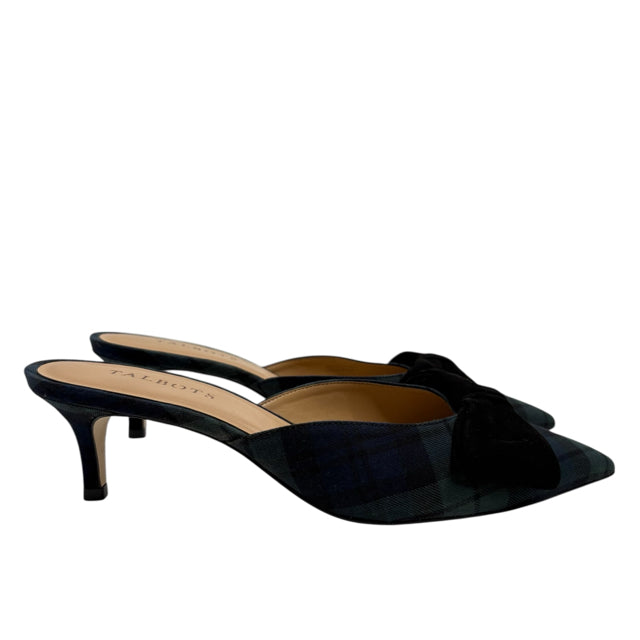 TALBOTS Size 9 Green/Blue Mule NEW! SHOE