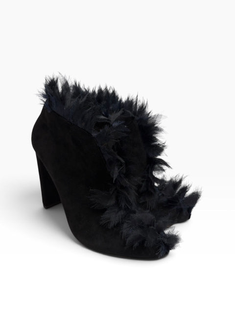 JIMMY CHOO Size 38 Black Bootie SHOE