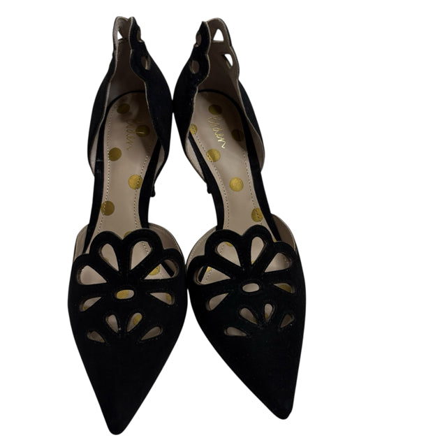 BODEN Size 41 Black Pump Suede NEW - BOX SHOE