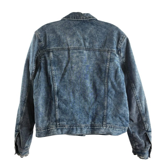 AMERICAN EAGLE Size MEDIUM Light Blue Denim JACKET
