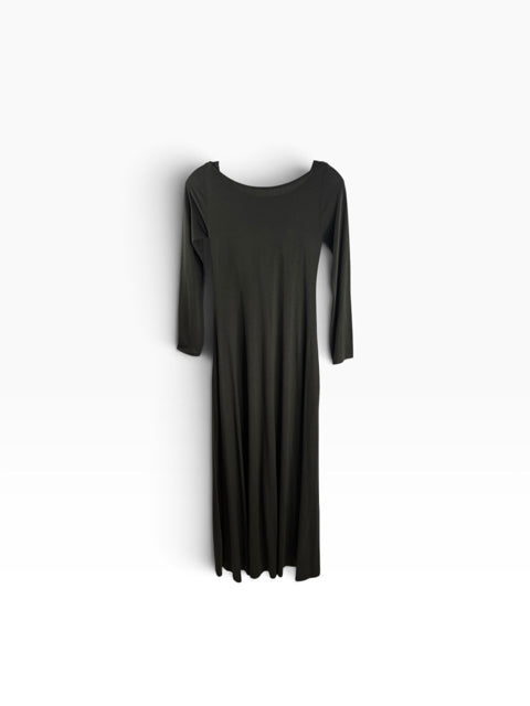 SOFT SURROUNDINGS Size X-SMALL Green Long Sleeve DRESS