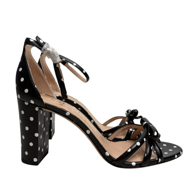 KATE SPADE Size 9 1/2 Black/White Sandal SHOE