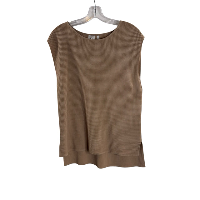 KAII Size S/M Tan Sleeveless Waffle NWT PANT SET