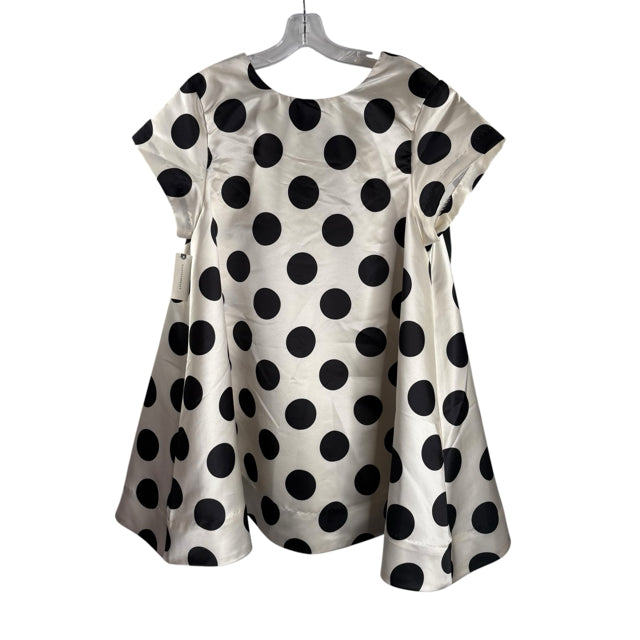 BOYKO Size MED B/W Dots Short Sleeve DRESS