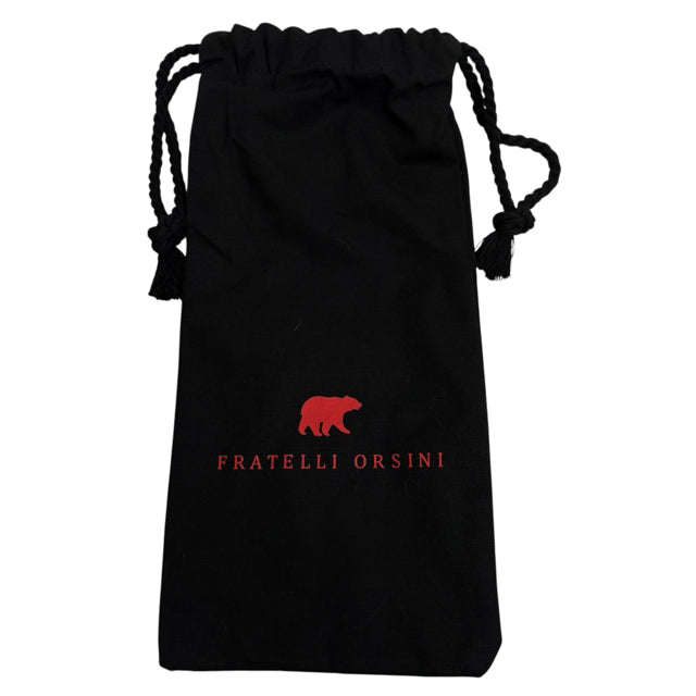 FRATELLI ORSINI Black Leather GLOVES
