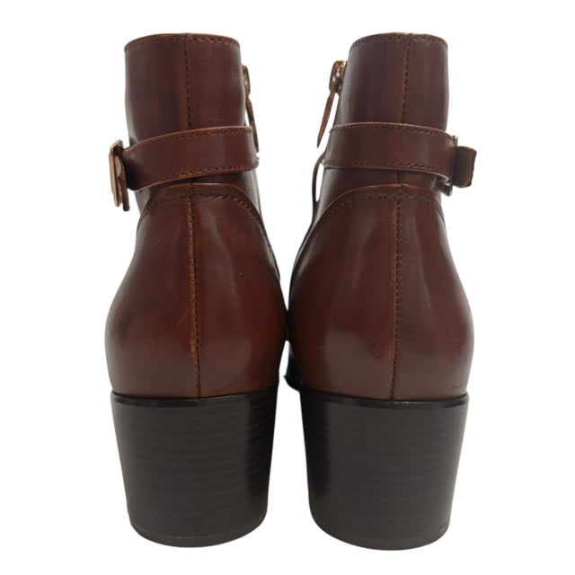 REGARDE LE CIEL Size 41 Brown Mid Calf Leather NWOT BOOT