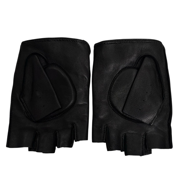 FRATELLI ORSINI Black Leather GLOVES
