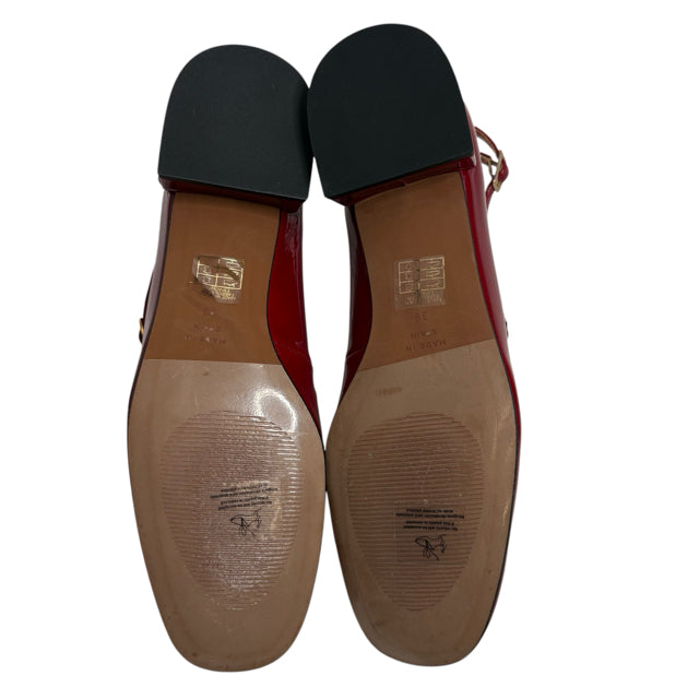 MAEVE Size 39 Red Ankle Strap Patent NWT SHOE