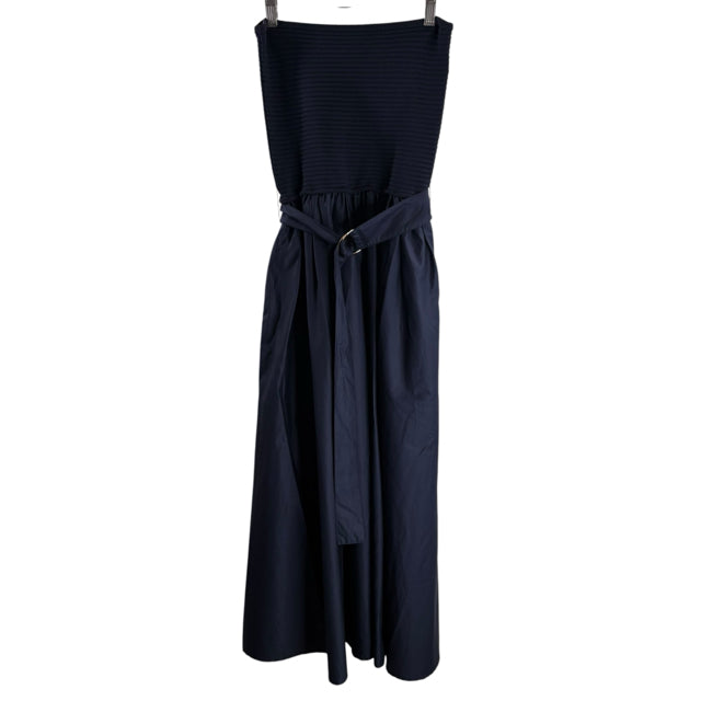 KARINA GRIMALDI Size X-SMALL Navy Sleeveless DRESS