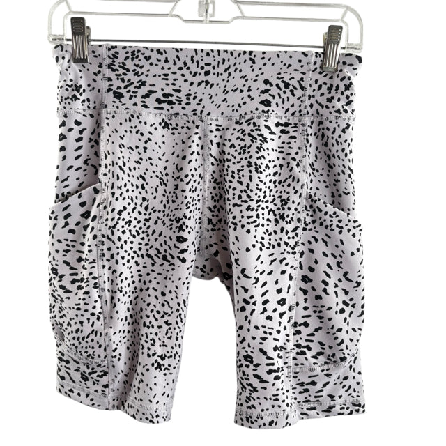 MONROW Size SMALL Gray/Black Spatter SHORTS