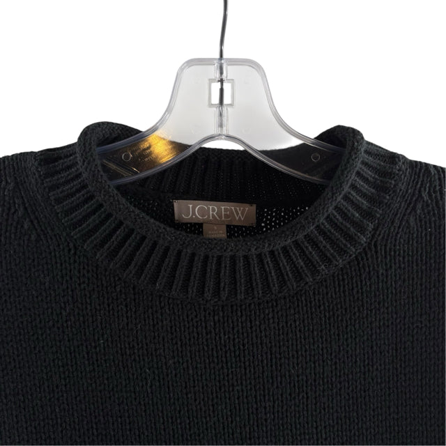 J CREW Size SMALL Black Long Sleeve Roll neck SWEATER
