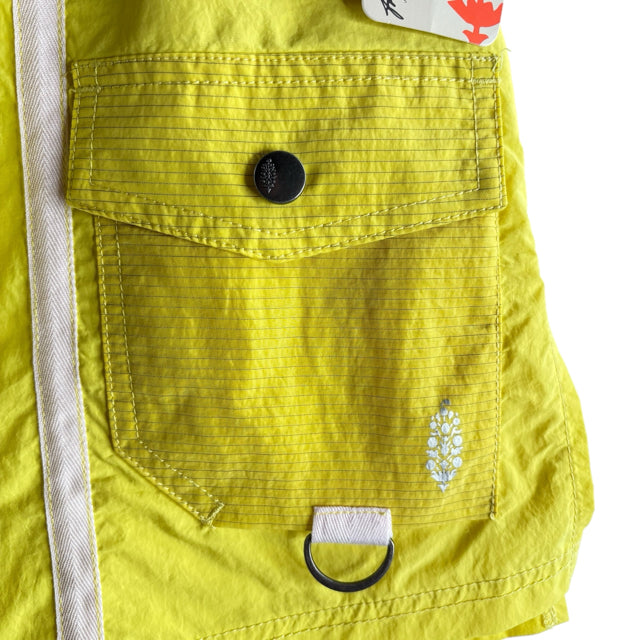 FP MOVEMENT Size LARGE Yellow Polyamide NWT SKORT