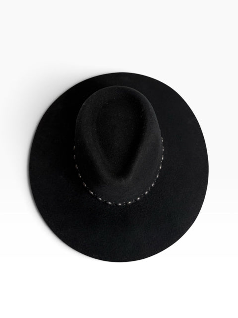 CALLEEN CORDERO Black Wool NWT HAT