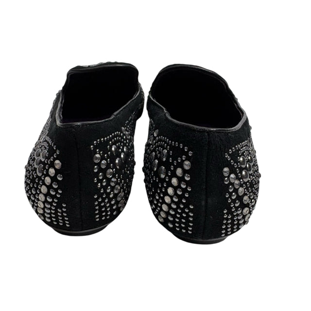 VANELI Size 6 Black/Silver Flats Rhinestones NWOT SHOE