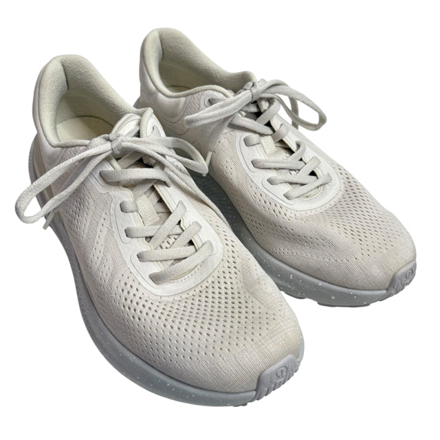 LULULEMON Size 9 1/2 Cream Athletic SHOE