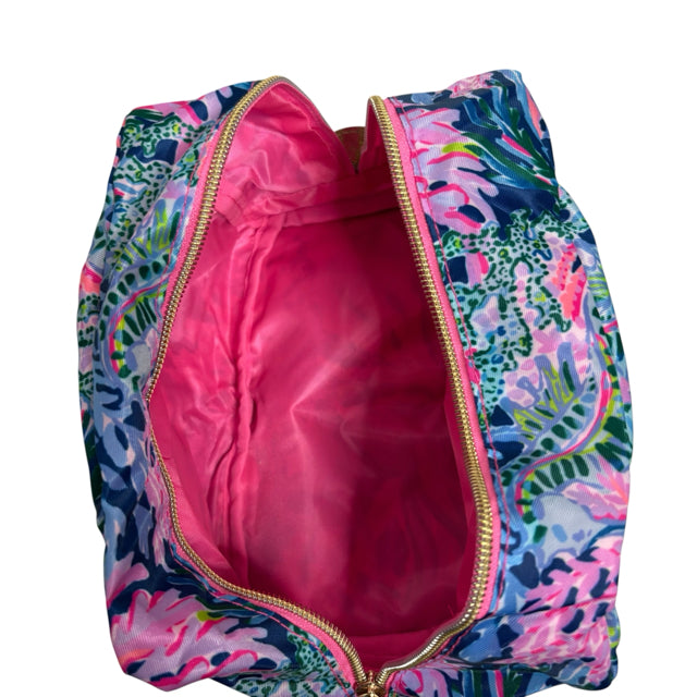 LILLY PULITZER Multi Vinyl NWOT COSMETIC CASE