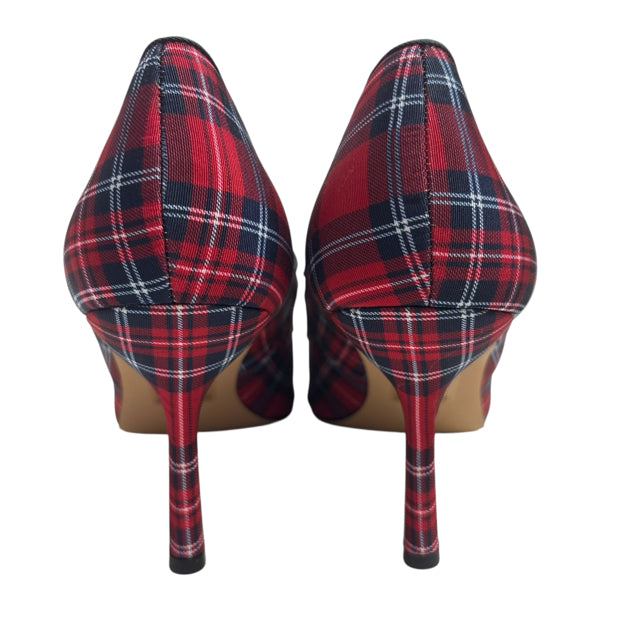 DRAPER JAMES Size 9 Red/Multi Strap NWT SHOE