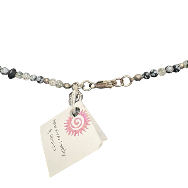 NEVER KNOW JEWLERY Sterling Silver Silver NWT 30" NECKLACE