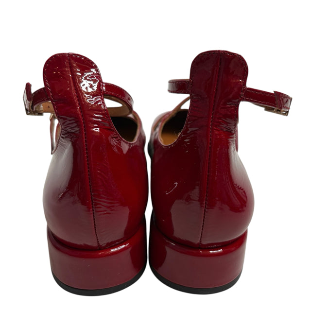 MAEVE Size 39 Red Ankle Strap Patent NWT SHOE