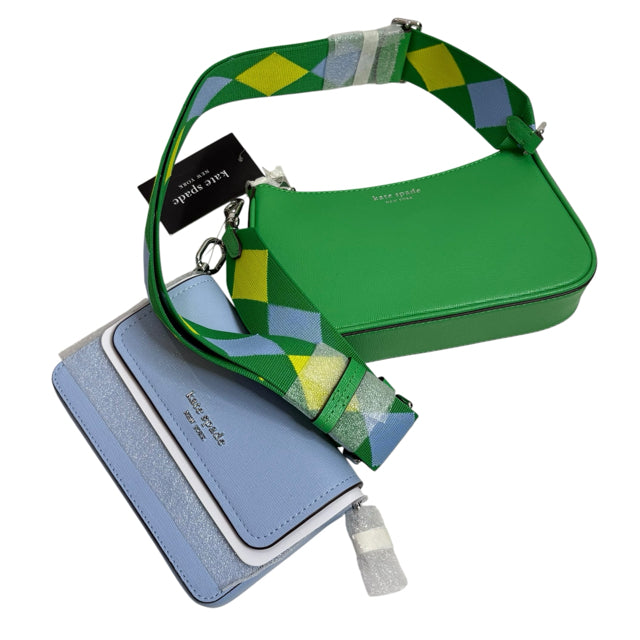 KATE SPADE Blue/Green Cross Body NWT PURSE