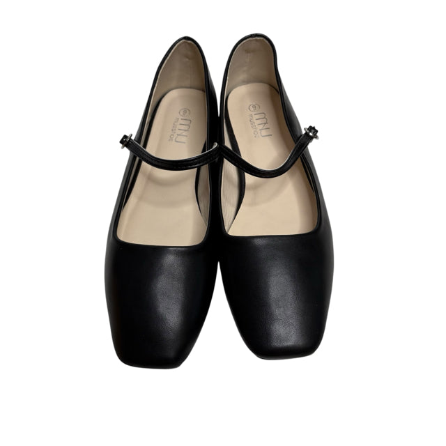 MUSSHOE Size 9 Black Mary Jane NEW - BOX SHOE