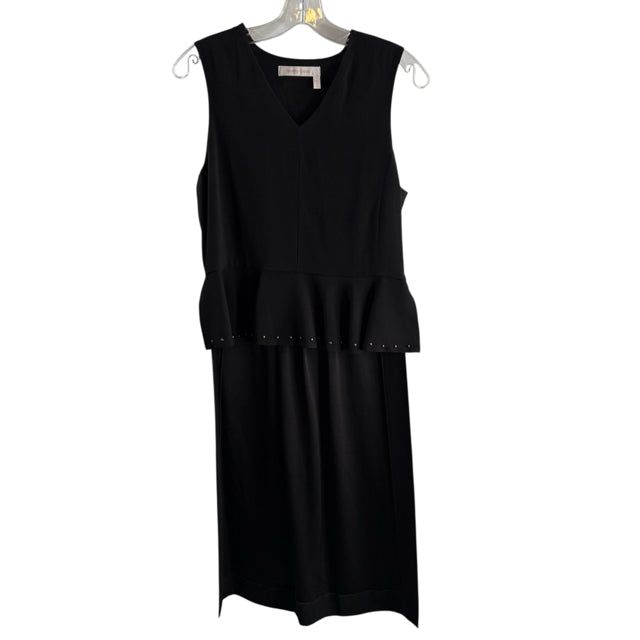 SEE BY CHLOE Size 38 Black Studded Sleeveless Viscose DRESS