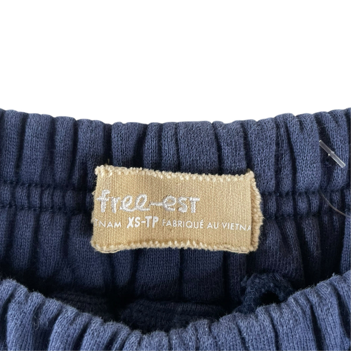 FREE-EST by FREE PEOPLE Size SMALL Navy Wide Leg Sweatpants PANTS