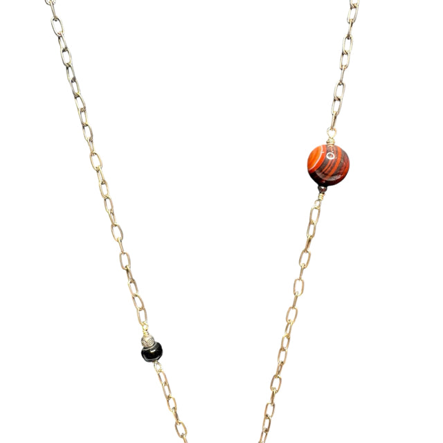 NEVER KNOW JEWLERY Sterling Silver Silver NWT 34" NECKLACE