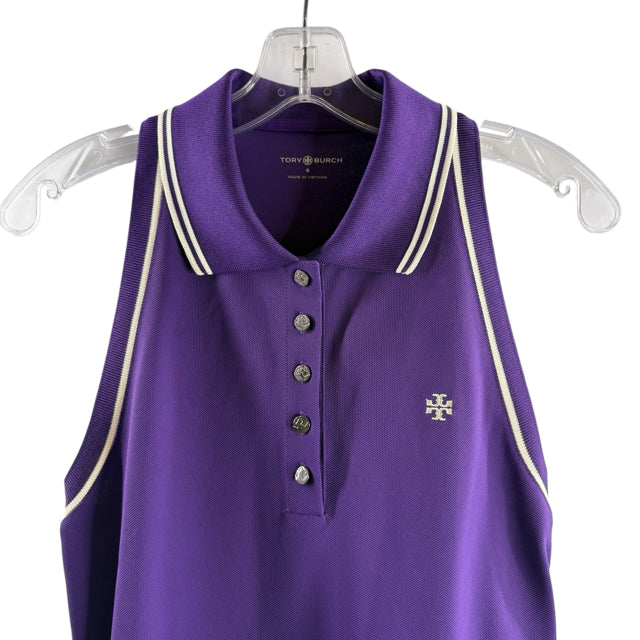 TORY BURCH Size SMALL Purple Sleeveless NWT DRESS