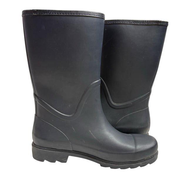 TORY BURCH Size 9 Black Rain Boot BOOT