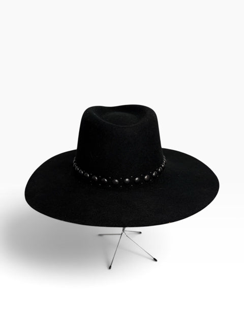 CALLEEN CORDERO Black Wool NWT HAT