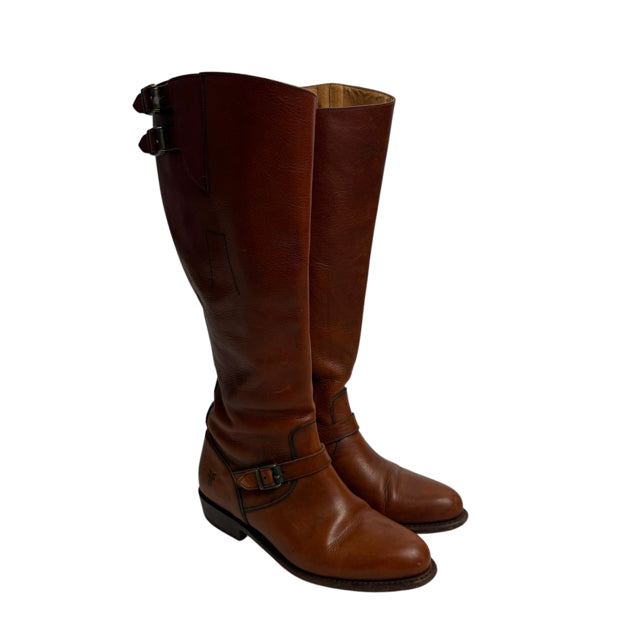 FRYE Size 6 Brown Leather AS IS! BOOT
