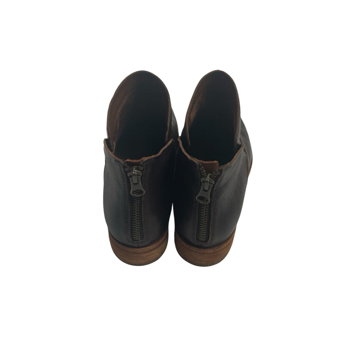 KORK-EASE Size 9 1/2 Brown Ankle Boot Leather BOOT