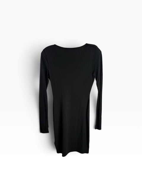 ELIE TAHARI Size SMALL Black Long Sleeve NWT DRESS