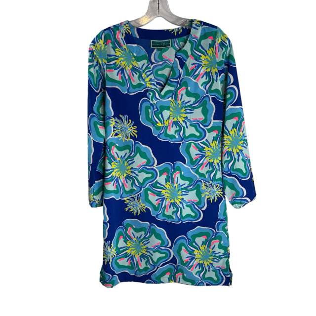 SOUTHERN FROCK Size X-SMALL Multi Floral Long Sleeve DRESS