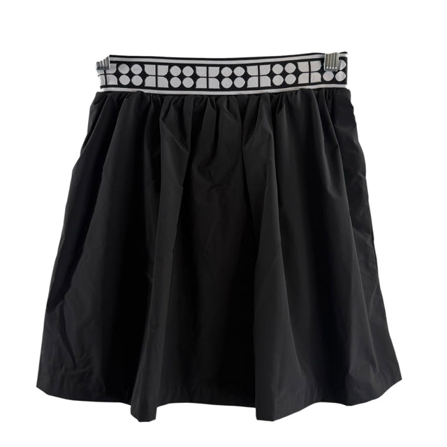 KATE SPADE Size X-SMALL B/W Mini TAFFETA NWT SKIRT