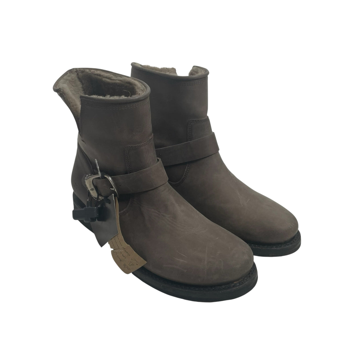 FRYE Size 8 1/2 Taupe Ankle BOOT