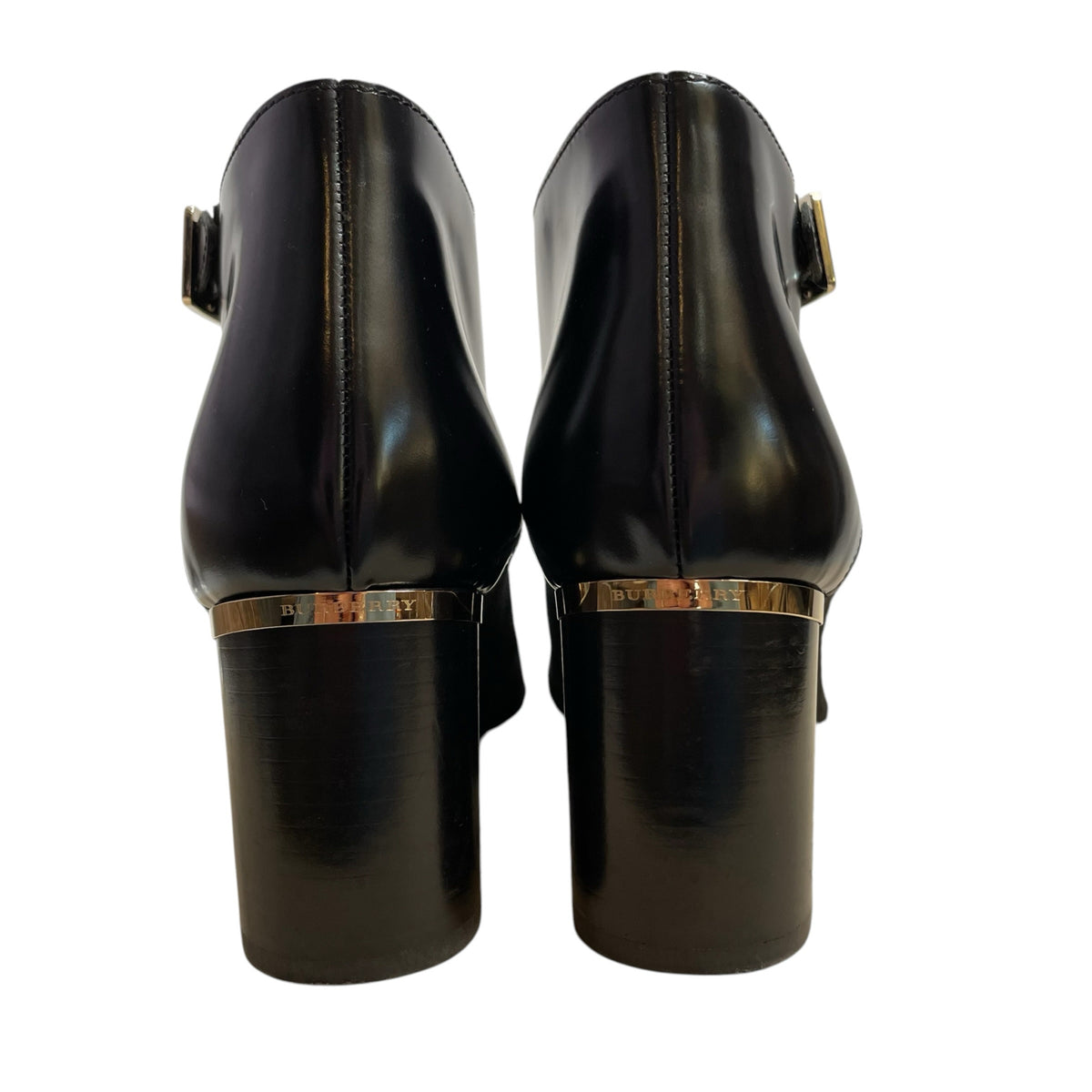 BURBERRY Size 39 1/2 Black Ankle NWT BOOT
