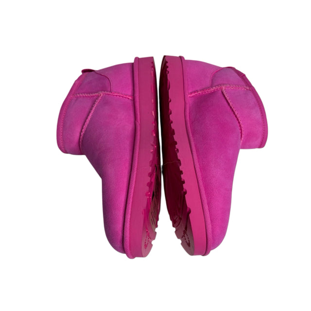 UGG Size 11 Hot Pink Ankle Shearling NWOT SHOE