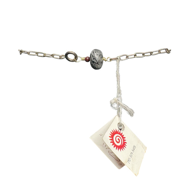 NEVER KNOW JEWLERY Sterling Silver Silver NWT 34" NECKLACE