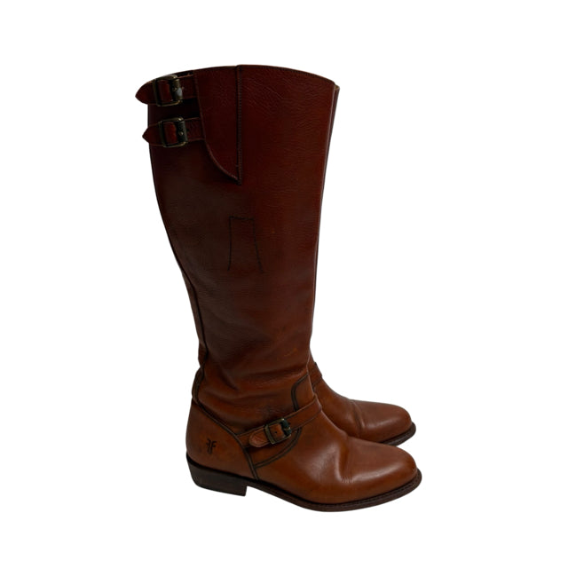 FRYE Size 6 Brown Leather AS IS! BOOT
