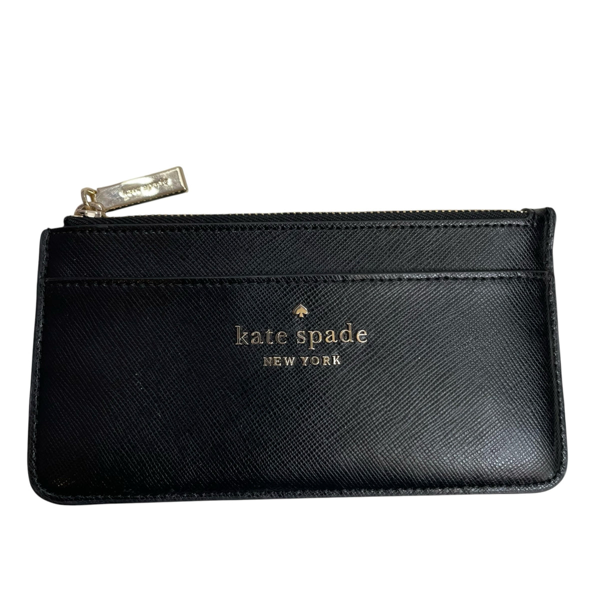 KATE SPADE Black Saffiano Leather WALLET