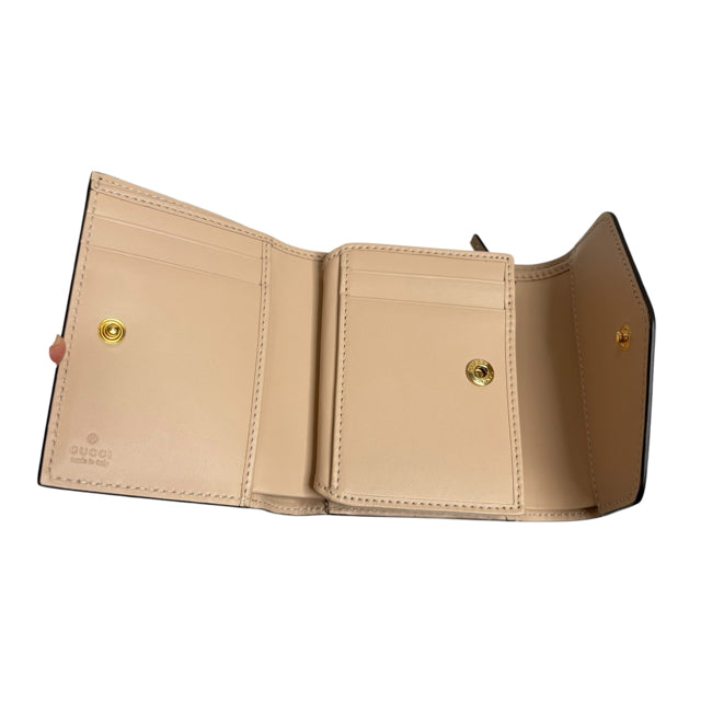 GUCCI Beige Leather WALLET