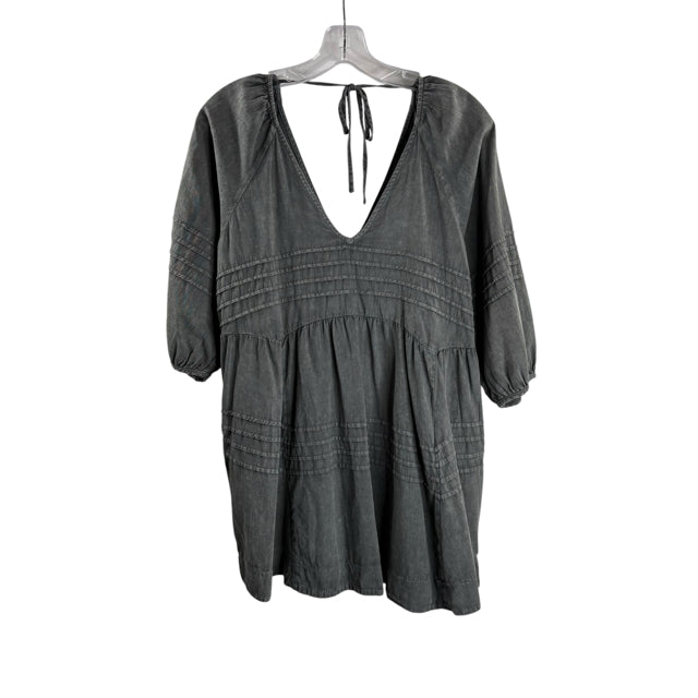 MUSTARD SEED Size SMALL Gray Long Sleeve DRESS