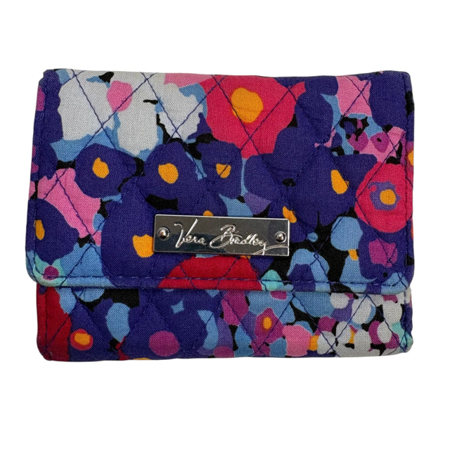 VERA BRADLEY Purple/Multi Floral WALLET
