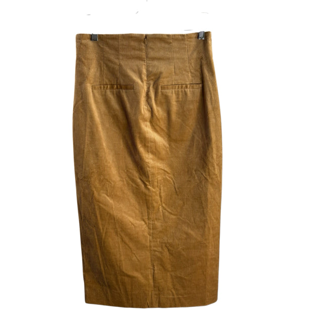 VERONICA BEARD Size 6 Tan Corduroy NWT SKIRT