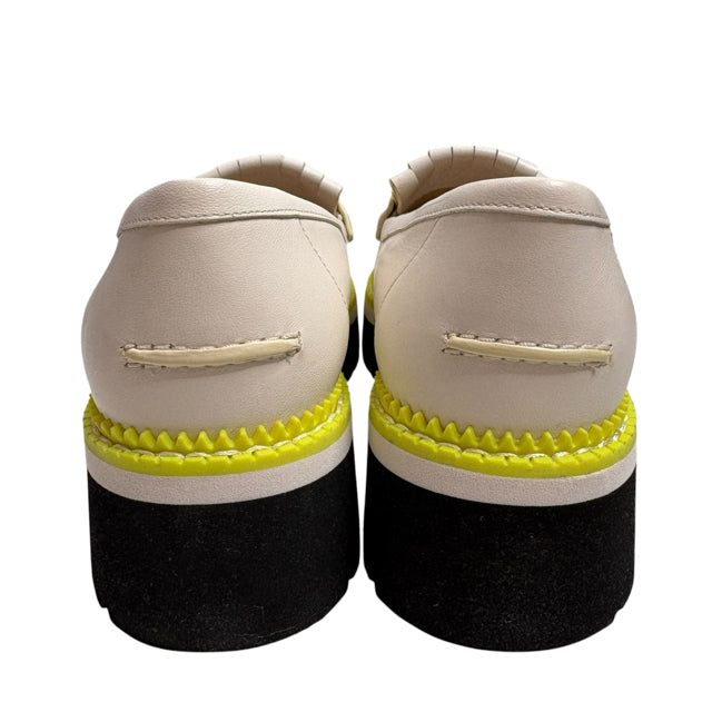 KATE SPADE Size 8 1/2 White Loafer NEW - BOX SHOE
