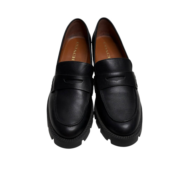 COACH Size 9 Black Loafer NEW - BOX SHOE
