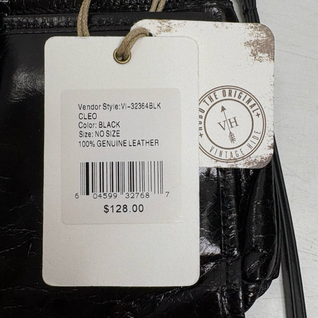 HOBO Black Wet Leather NWT WALLET